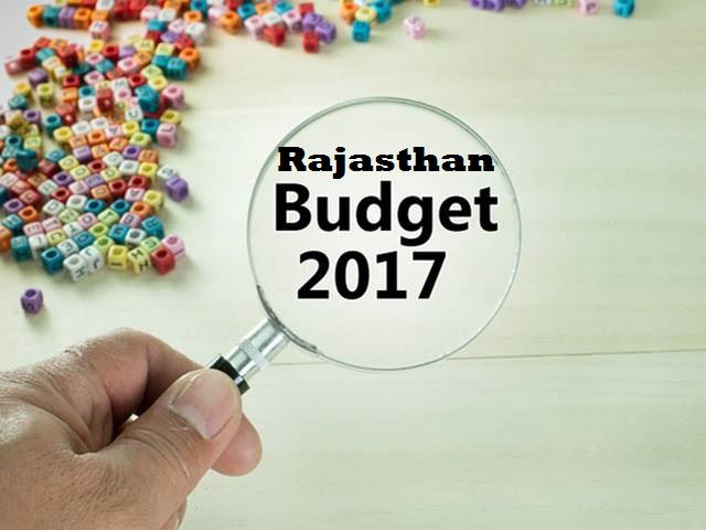 Rajasthan : Main Features of budgets 